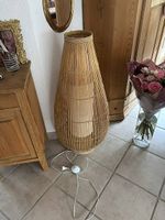 Ständerlampe / Ratan