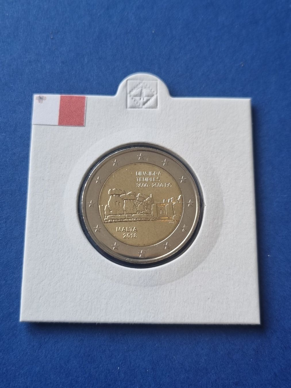 Tutti le monete: 2 Euro Malta 2018 Mnajdra – Nuovo (secondo la descrizione) da Unterägeri venduto da Ferreira_81