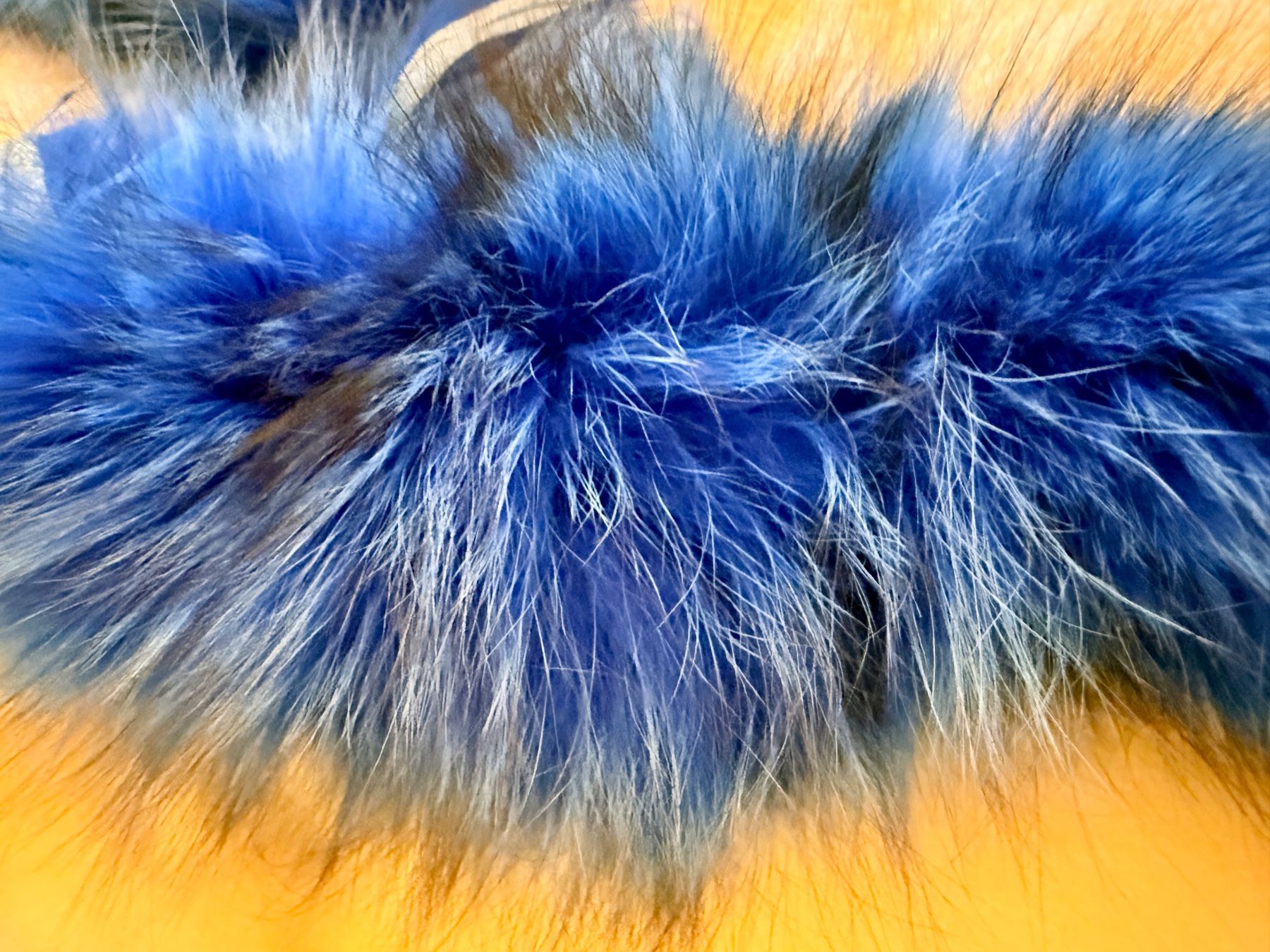 Foulard & Sciarpe: Blaue Pelzkragen – Nuovo (secondo la descrizione) da Genève venduto da mar_g5r2 3