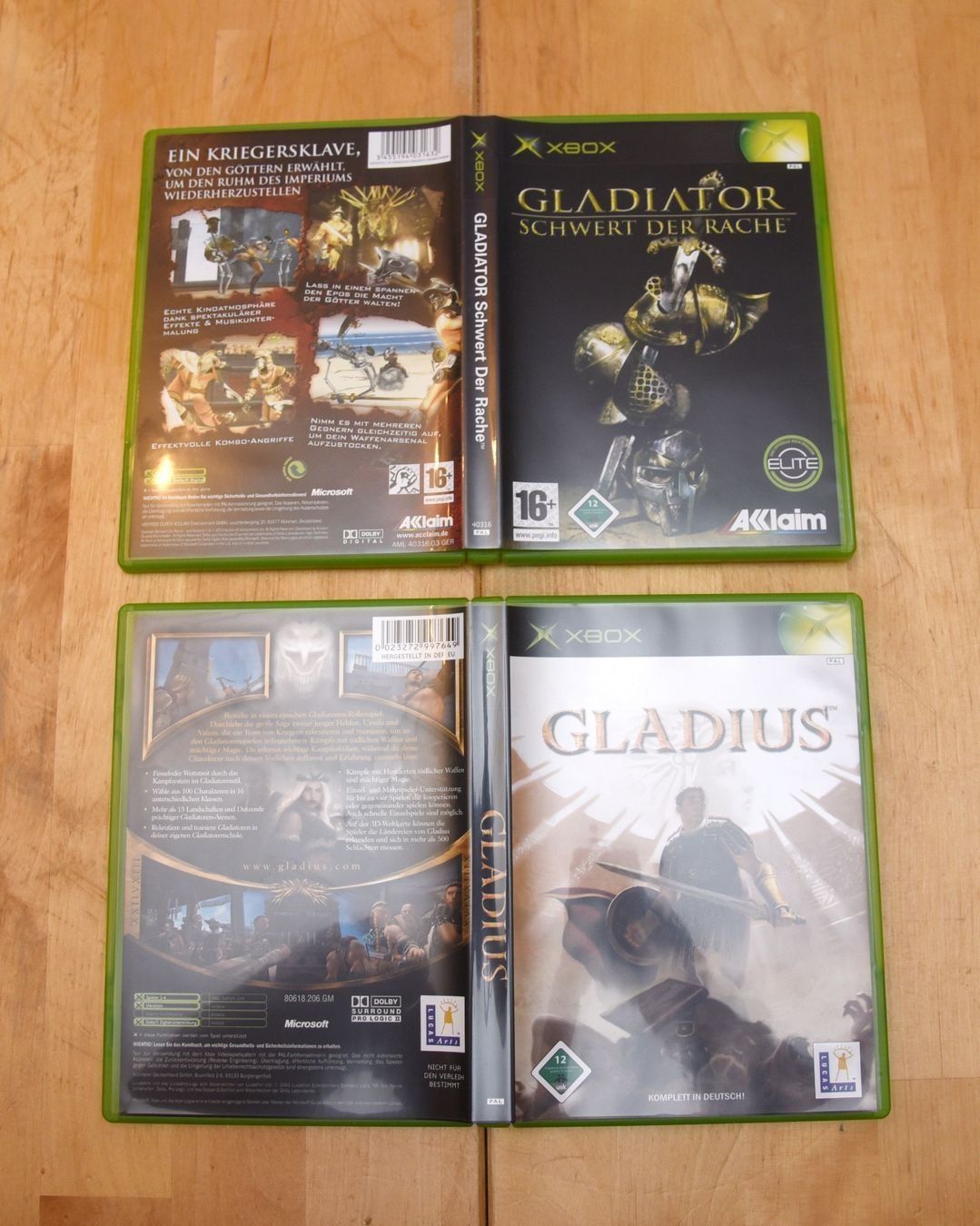 Giochi: Gladius + Gladiator (CIB) – Usato da Frenkendorf venduto da Fionchen