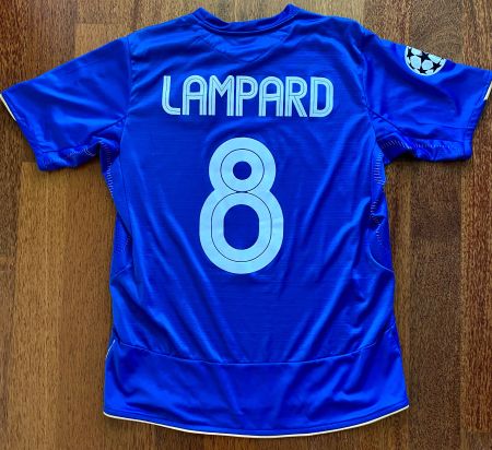 Chelsea Home Shirt - 2005/06 - mit Print Lampard