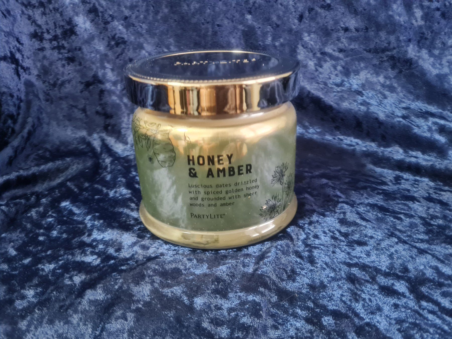 Partylite Candele: PartyLite - 3-Docht-Glas Honey + Amber – Nuovo e nell'imballaggio originale da Othmarsingen venduto da Kleibai 1