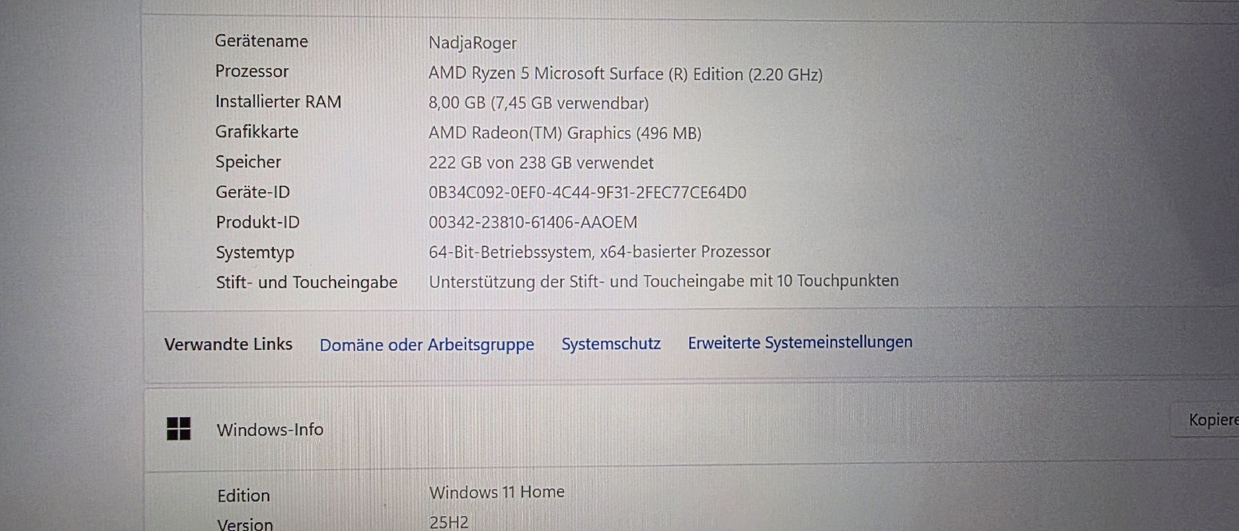 Microsoft Portables: Microsoft Surface Laptop 4, 13.5"  – D'occasion à Brigerbad par Scoobydooo 4
