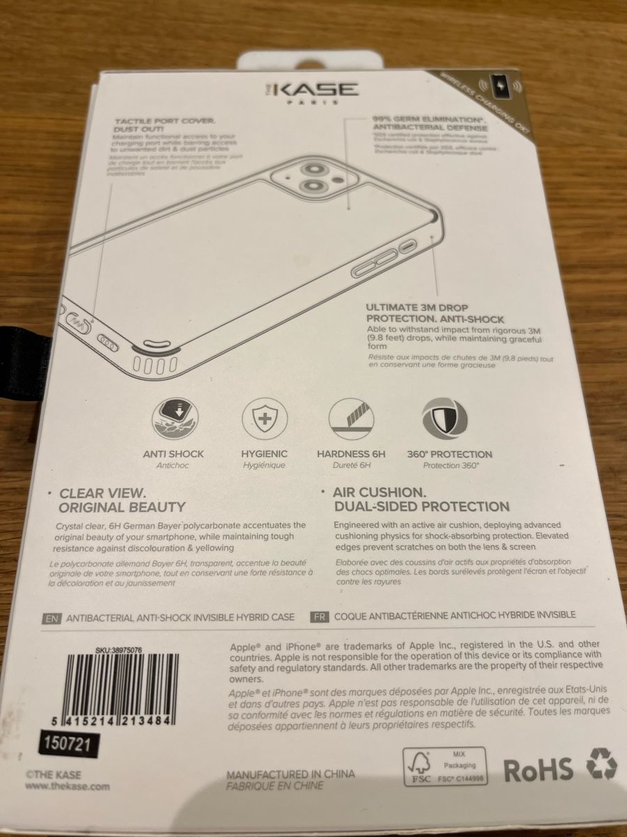 Apple Cover & Protezioni schermo: iPhone13 Cover – Nuovo e nell'imballaggio originale da Altikon venduto da Norealis 1