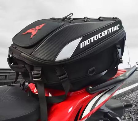Motorrad Hecktasche 37L wasserdicht Helm Gepäcktasche
