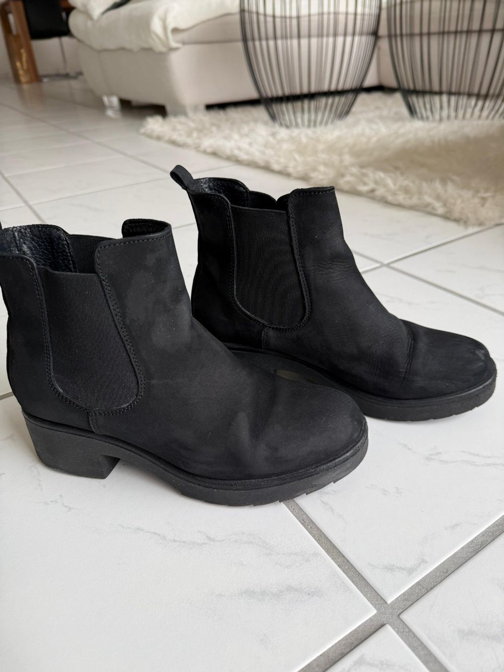 Scarpe da donna: Stiefeletten, schwarz, Gr. 38 – Usato da Emmenbrücke venduto da Florentina27 1