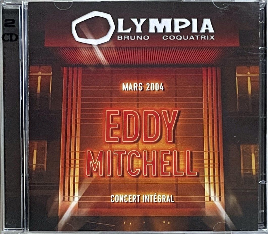 CD: Eddy Mitchell 2 CD's - Olympia 2004 Concert intégral – Usato da Savagnier venduto da Ne2065