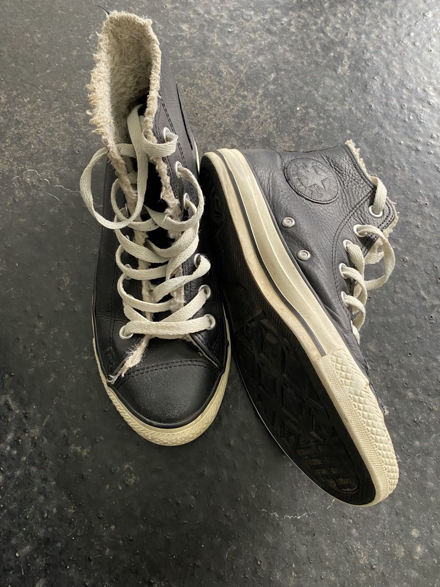 Converse Herrenschuhe: Converse All Star Leder Chucks, Grösse 38 – Gebraucht aus Bern von OnlineVerkauf888 1