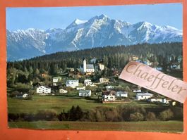 1968 Flims-Waldhaus mit Signinagruppe Stempel 20 Rp