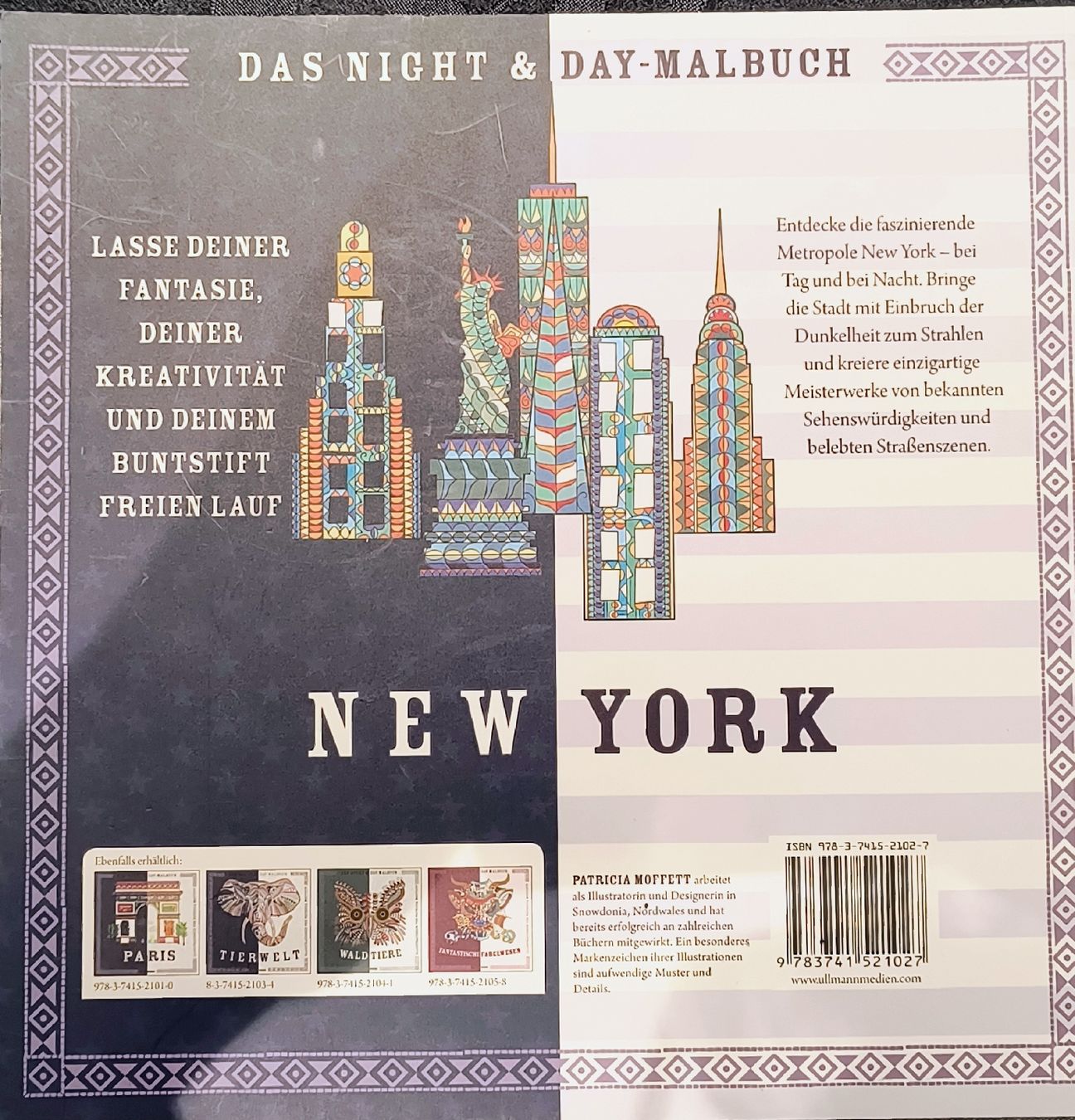 Libri: Malbuch New York "Das Night & Day-Malbuch" – Nuovo (secondo la descrizione) da Würenlingen venduto da Striga 1