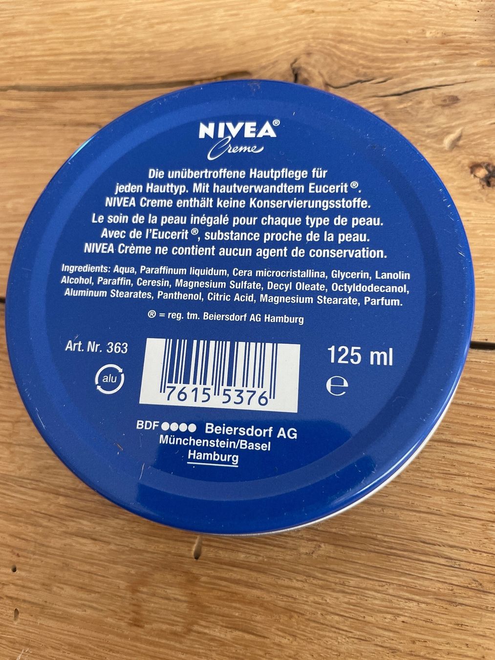 Nivea Altro in Decorazioni & Accessori: Vintage Nivea Dose, Blechbüchse – Usato da Winterthur venduto da cheerio97 1