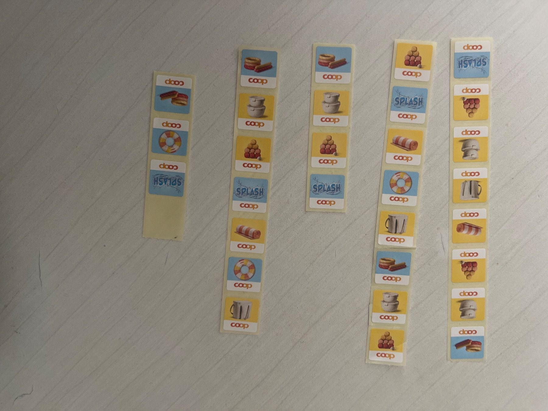 Coop Raccolte di bollini & punti: Coop SPLASH - 30 Sammelpunkte – Nuovo e nell'imballaggio originale da Basel venduto da friceberg2