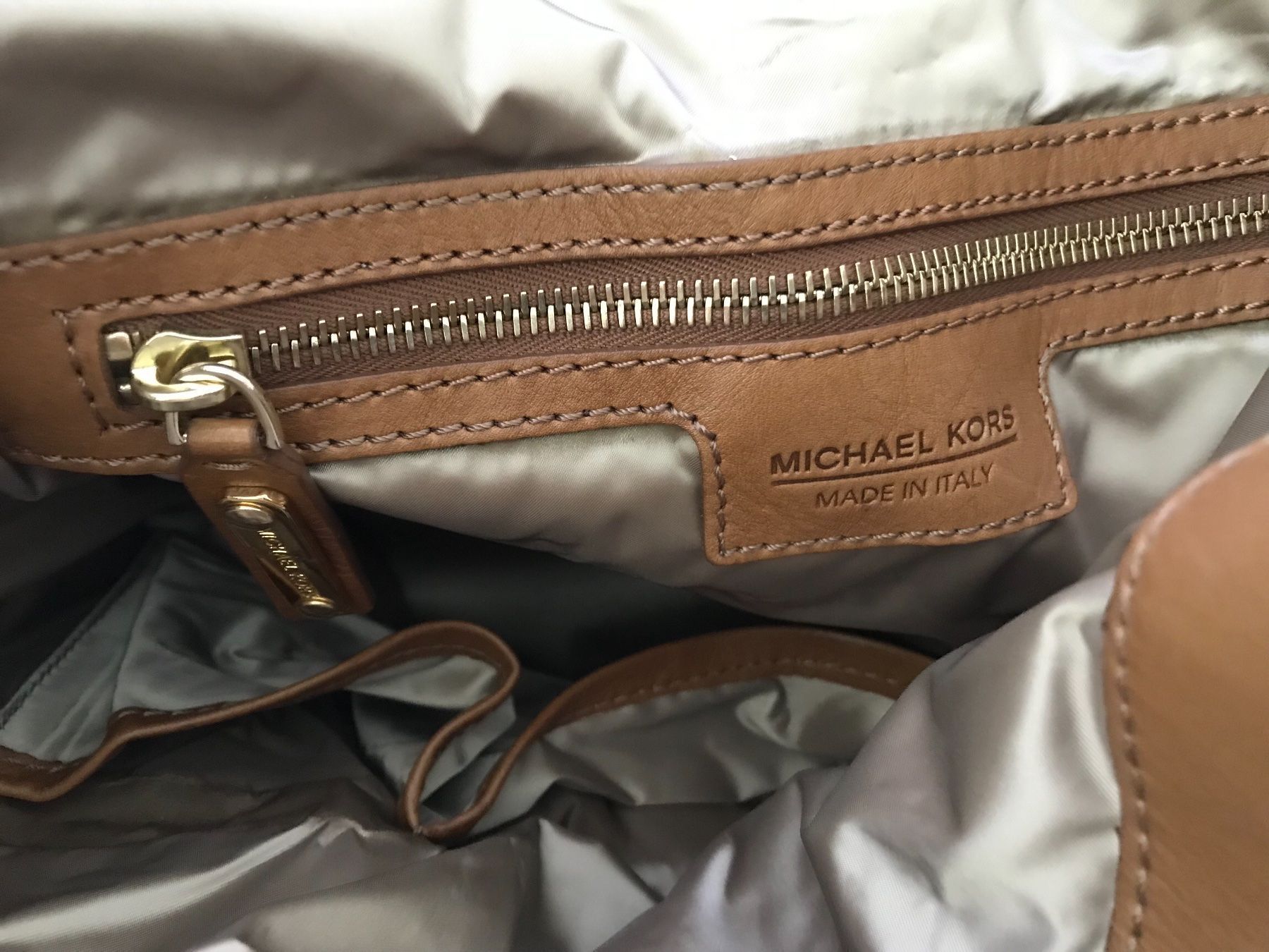 Michael Kors Borse da donna: Michael Kors - sac à main en cuir couleur Camel – Nuovo (secondo la descrizione) da Locarno venduto da Michel840211 4