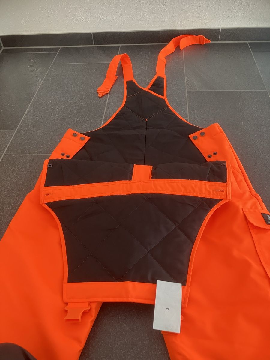 Hosen: Mascot Arbeitslatzhose Thermo Warnschutz Gr. L – Gebraucht aus Bettwiesen von Zustand57 3