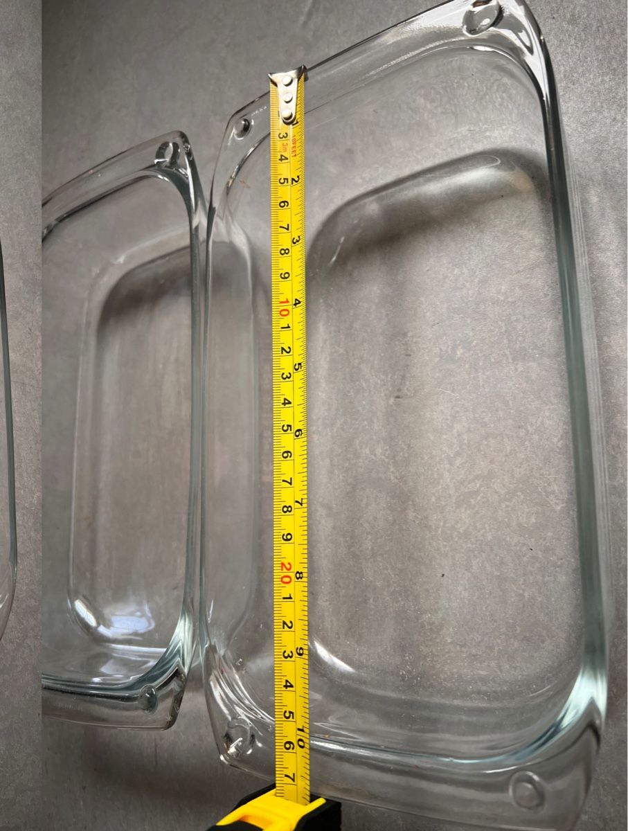 Teglie da forno: 2er Set Auflaufformen aus Glas – Nuovo (secondo la descrizione) da Uster venduto da SmartSales_zh 1