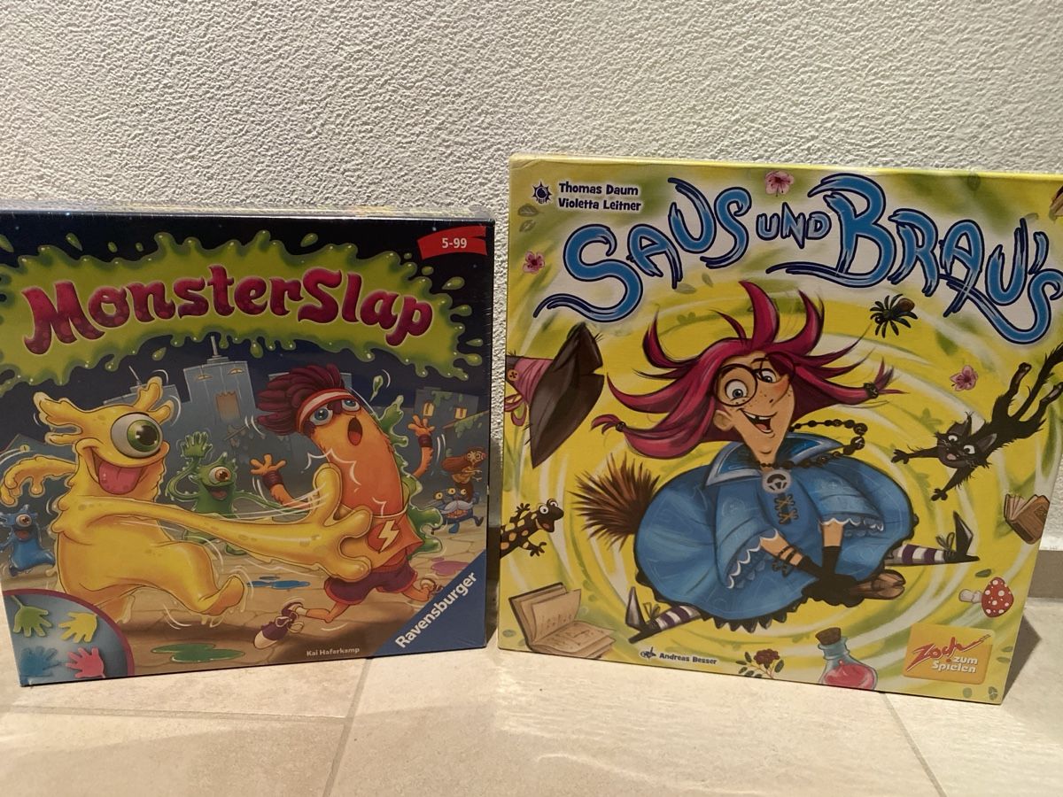 Spiele: 2 Spiele, neu  – Neu und originalverpackt aus Masein von ladouce01