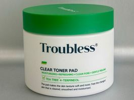 Troubless Clear Toner Pad Tea Tree – Korean Skincare