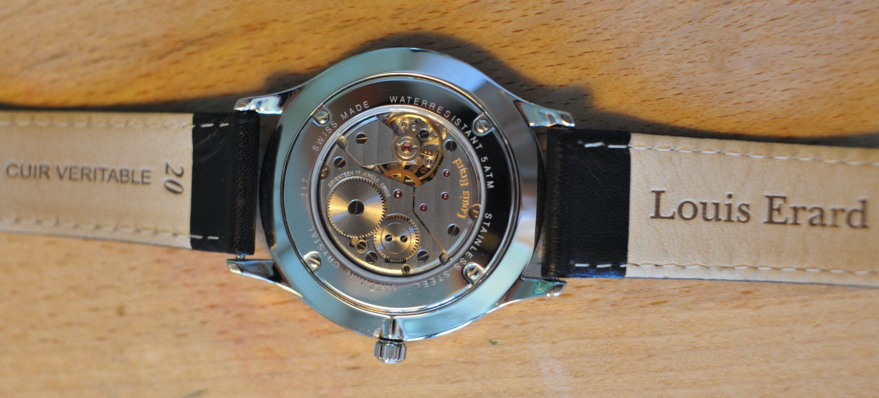Louis Erard Orologi: Louis Erard 1931 Open Small Second - full set - 40mm – Usato da Basel venduto da catcatdog 4