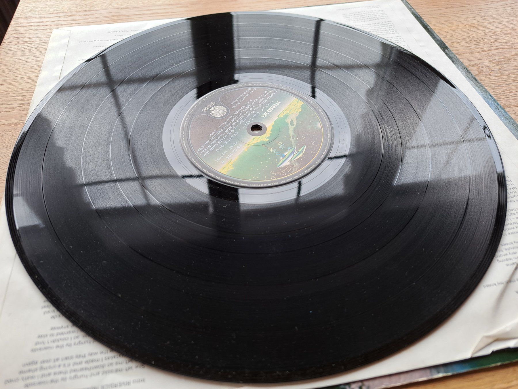 Schallplatten: Status Quo - Never too late – Gebraucht aus Meggen von Ricardokoch 2