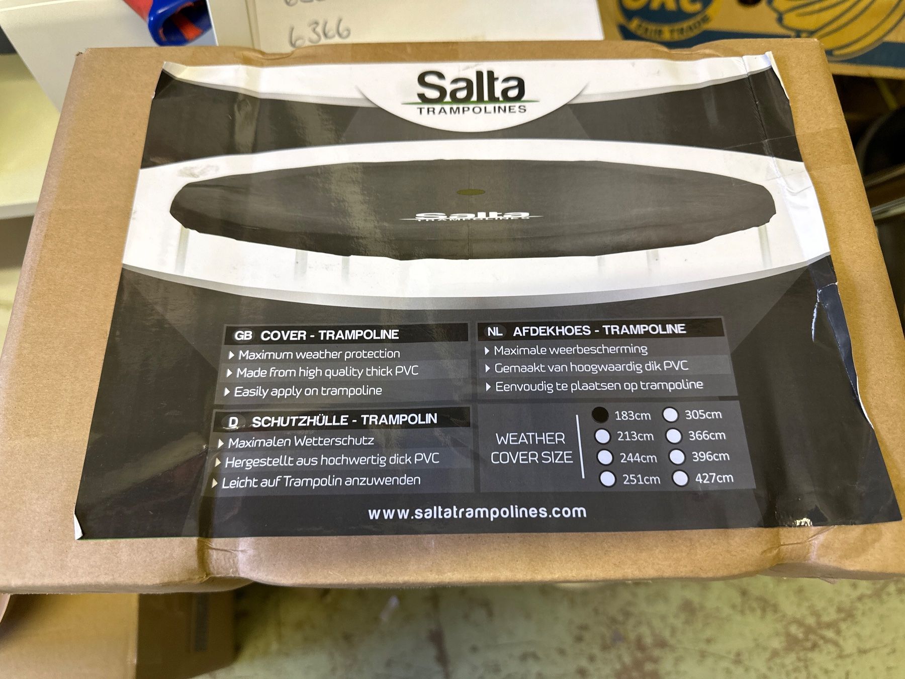 Salta Trampolini: Salta Trampolin Abdeckung 183cm – Nuovo (secondo la descrizione) da Necker venduto da liq24 2
