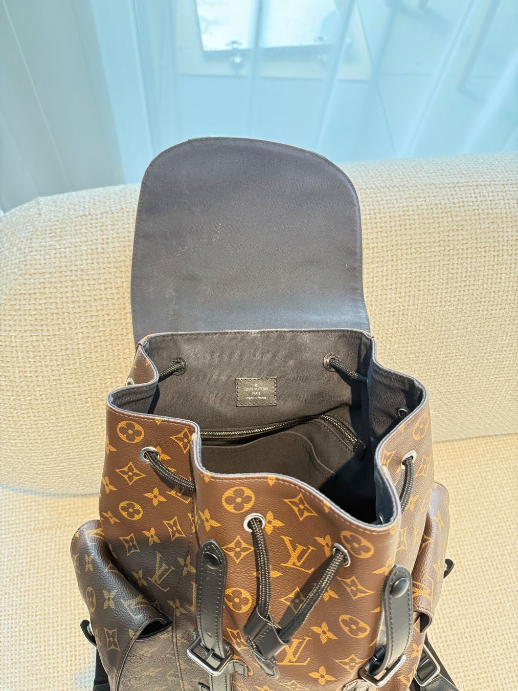 Louis Vuitton Zaini: Louis Vuitton Christopher MM Rucksack. Mit Beleg und Box LV – Usato da Zollikofen venduto da Level_911 5
