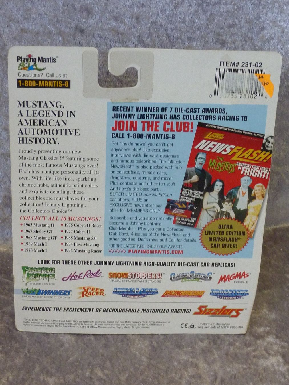 Johnny Lightning Modellautos: Ford Mustang White Lighting 1:64 – Neu und originalverpackt aus Dürrenäsch von Cobra1ch 5