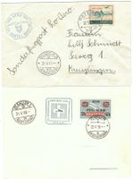 Schweiz LOT 8x Brief Beleg - Lupo - Pro Aero 1938 - 1949 SST