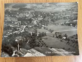 Ansichtskarte Reiden Luzern Luftbild ca. 1955