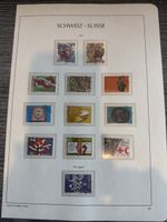 Schweiz Briefmarken Sammlung 1986, komplett, Top Zustand!