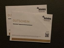 2 Gratis-Tageseintritte Ballenberg Wert CHF 64.-