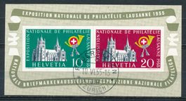 Lausanner Block W35 (10.VI.55 Feuerthalen)