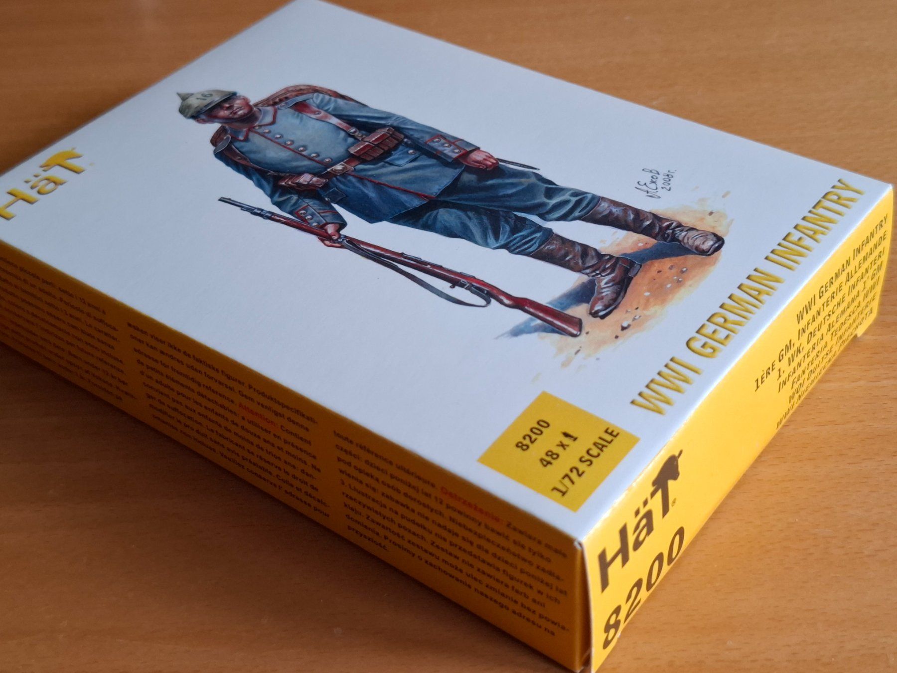 Modellbausätze & Standmodelle: HäT 1/72 WW l German Infantry – Neu und originalverpackt aus Diepoldsau von beeteutel 2