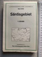 Landeskarte Blatt 2506 Säntisgebiet (Ausgabe 1966)