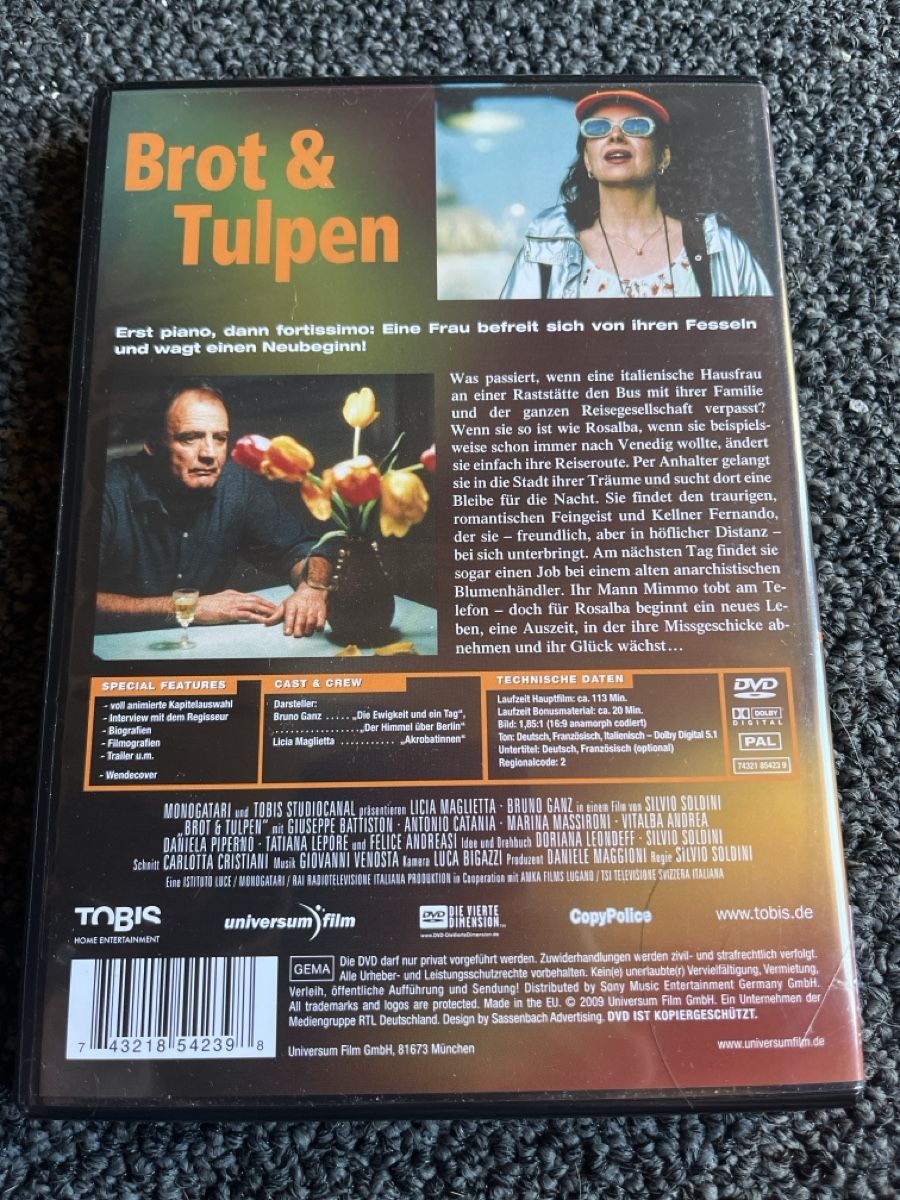Alle DVDs: Brot & Tulpen (21724 – Gebraucht aus Ruswil von jan_bxl5 1