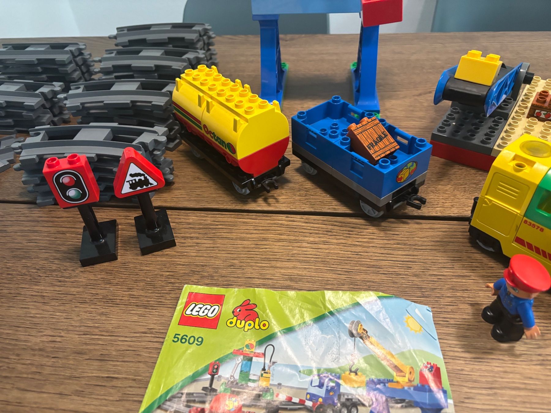 Lego Kit di costruzioni: LEGO DUPLO 5609 Eisenbahn Super Set / Deluxe Train Set – Usato da Niederweningen venduto da ronboni 3