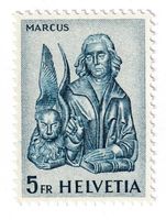 Schweiz  5 Fr. 1961 Marc ungestempelt **