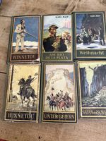 6 alte Karl May Bücher