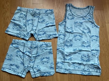 Phister&Philina Set 3-Teilung Gr. 110/116 Krebse neu & OVP