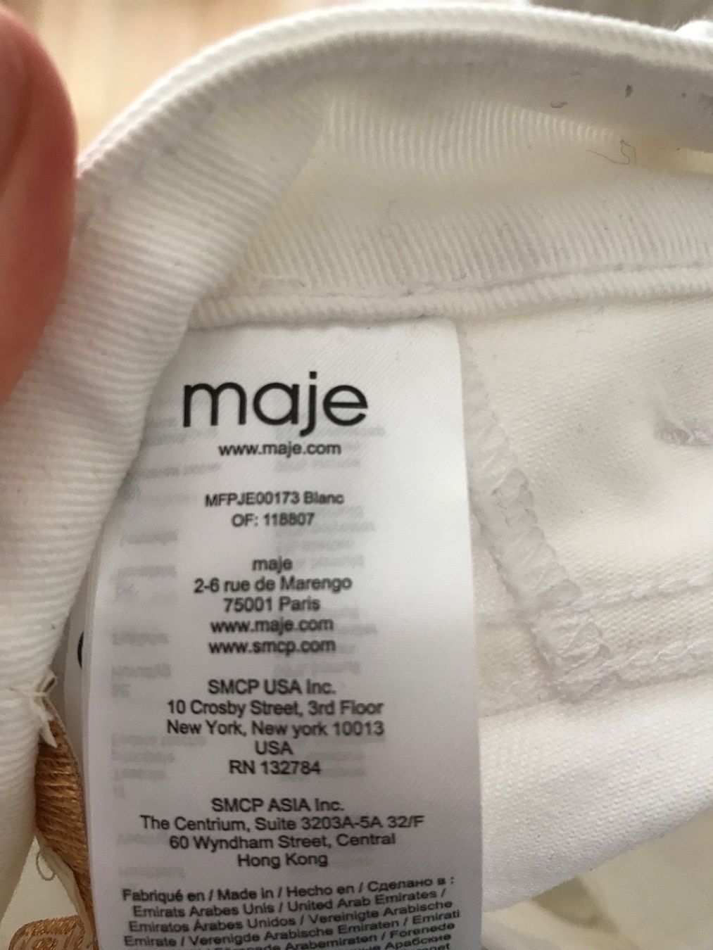 Maje Jeans: Maje Jeans – Nuovo e nell'imballaggio originale da Zürich venduto da jujusi 1