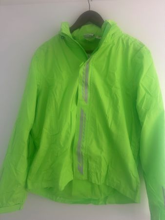 Regenjacke mit Reflektoren Signalbekleidung Grösse M