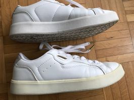 Turnschuh Sneaker von Vty Grösse 37 weiss/gold