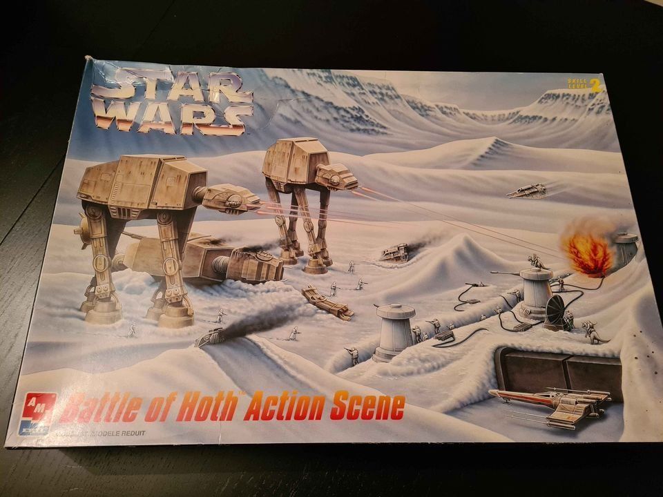 LOT STARWARS VINTAGE : 4 Figurines BATAILLE DE HOTH Complètes (occasion)
