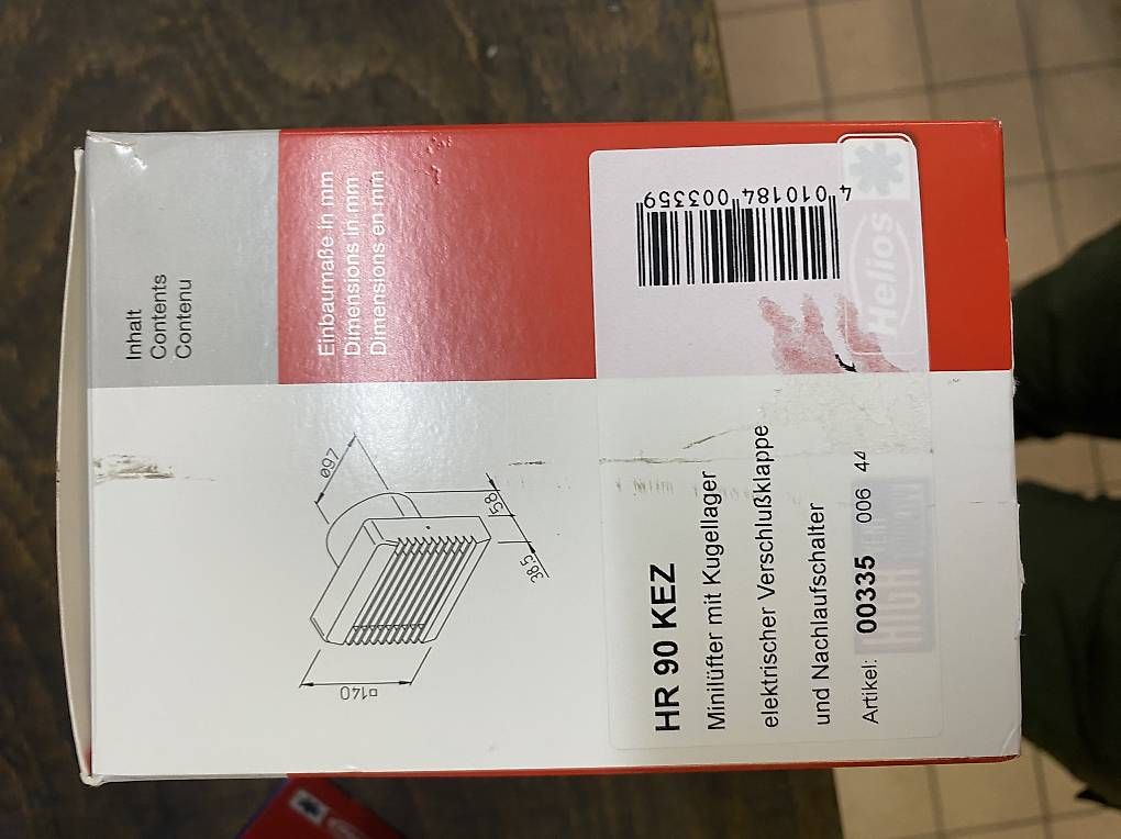 Helios Ventilatori: Ventilation salle de bain – Usato da Bex venduto da roland1991 1