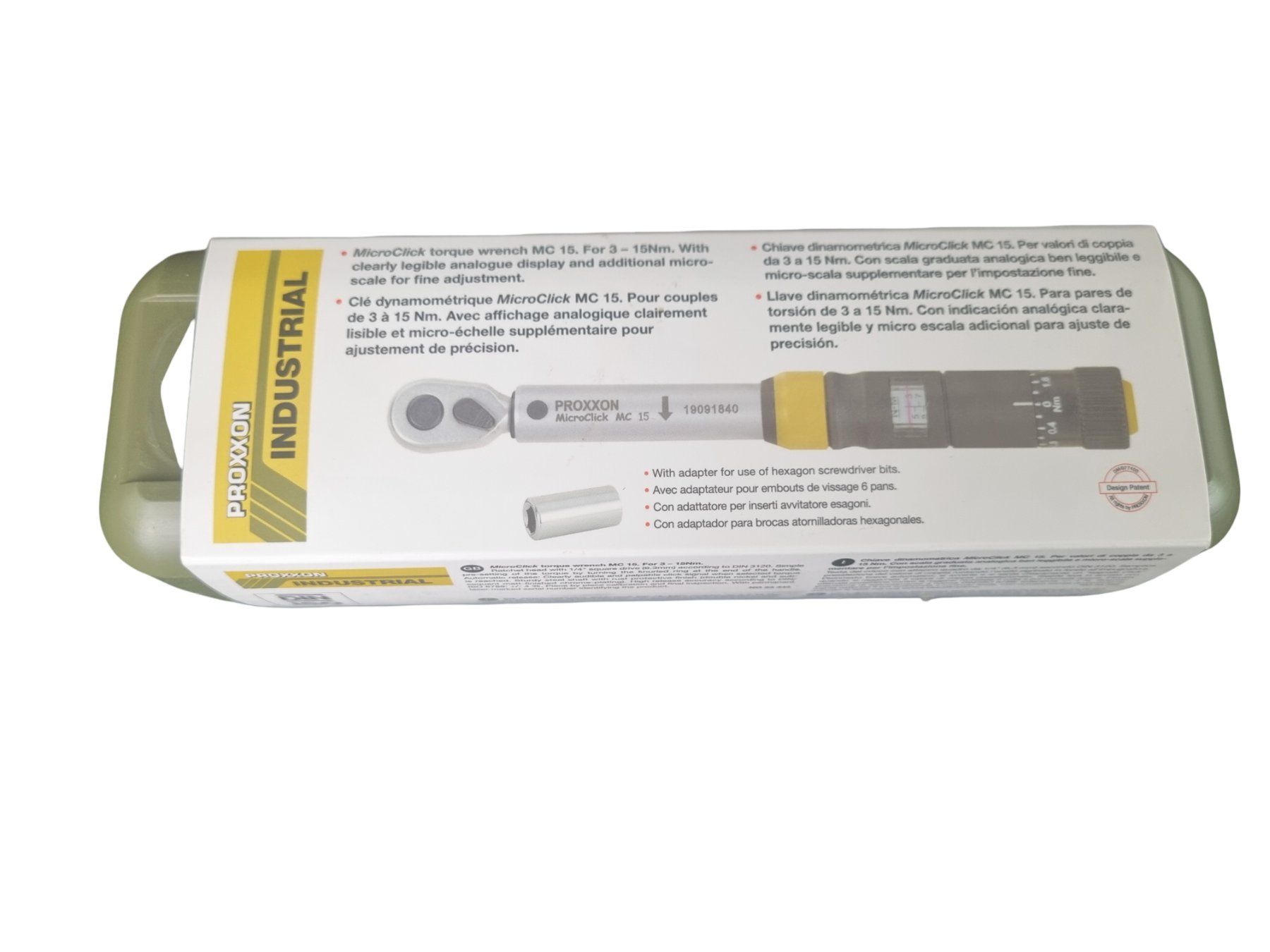 Proxxon Alle Werkzeuge: PROXXON INDUSTRIAL MicroClick-Drehmomentschlüssel – Neu (gemäss Beschreibung) aus Wangen b. Olten von Restwert_Wangen 6