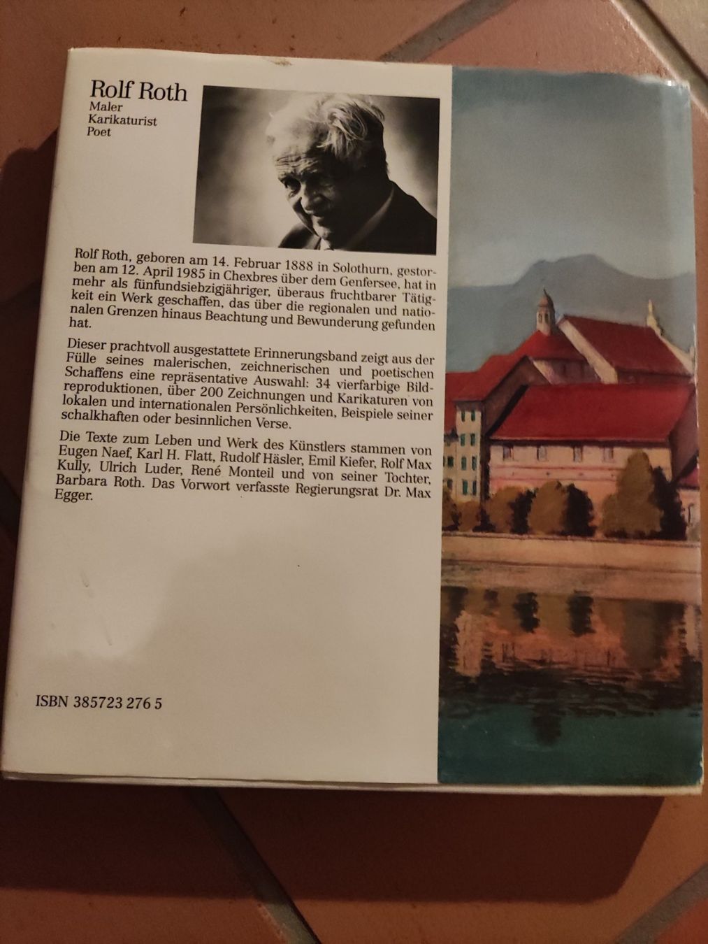Libri: Rolf Roth Maler Solothurn Karikaturist – Usato da Solothurn venduto da Csw1 4