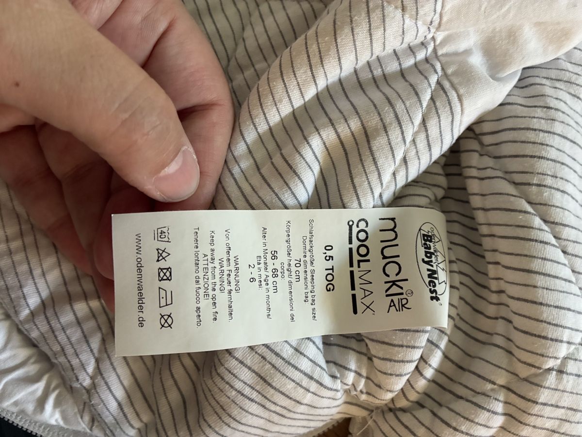 Sacchi a pelo: Schlafsack Baby 0,5 TOG - gebraucht  – Usato da Saland venduto da Francyherrera 2