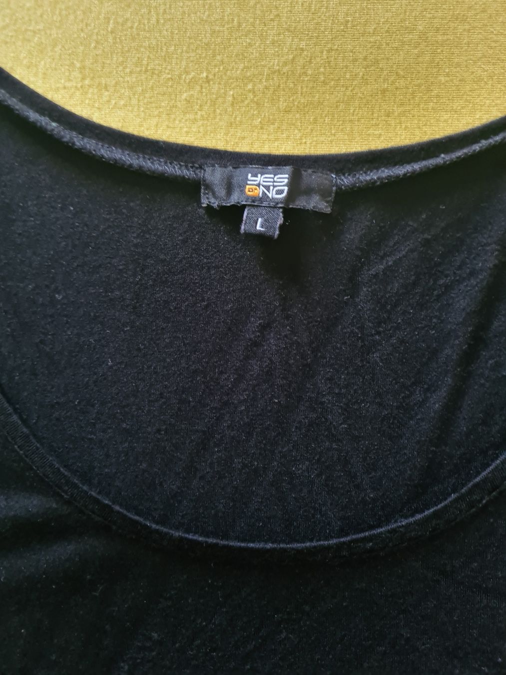 Yes Or No Top: Schwarzes Sommer Top, Grösse L, – Usato da Winterthur venduto da Jana1701 1