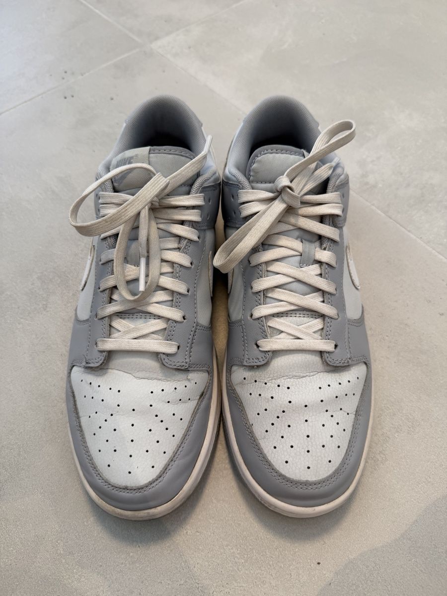 Nike Herrenschuhe: Nike Dunk Low, helles Grau, Grösse 45 – Gebraucht aus Unterlunkhofen von cgi99 1