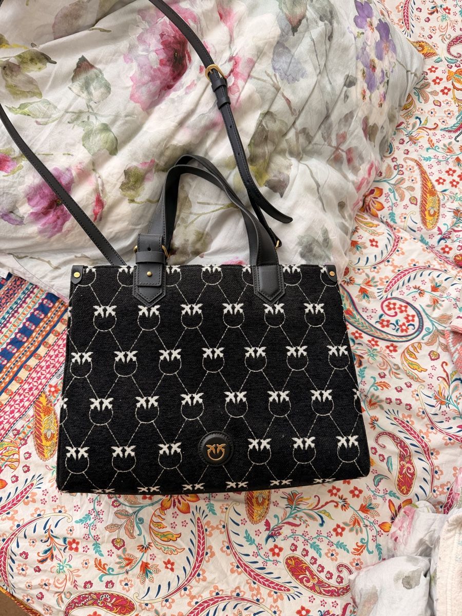 Pinko Borse da donna: Pinko Tasche, Schwarz/Weiss – Usato da Kreuzlingen venduto da rel_v2hp