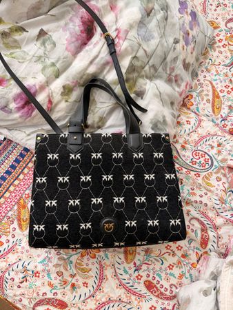 Pinko Tasche, Schwarz/Weiss